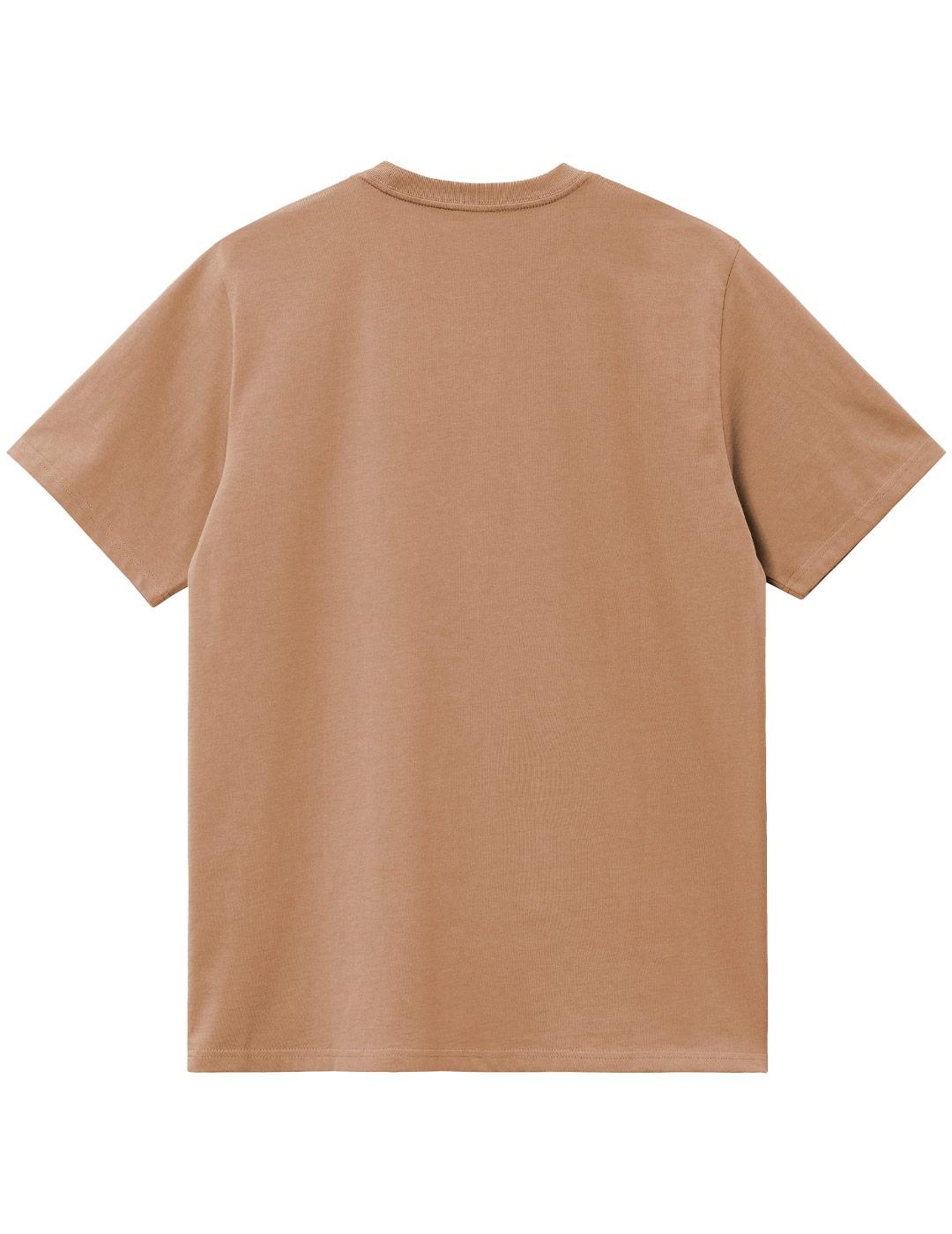 T-shirt Carhartt Wip Chase Brown